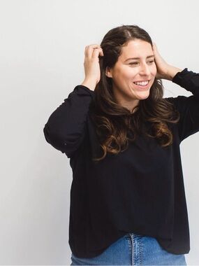 Franc Long Sleeve Boxy Tee